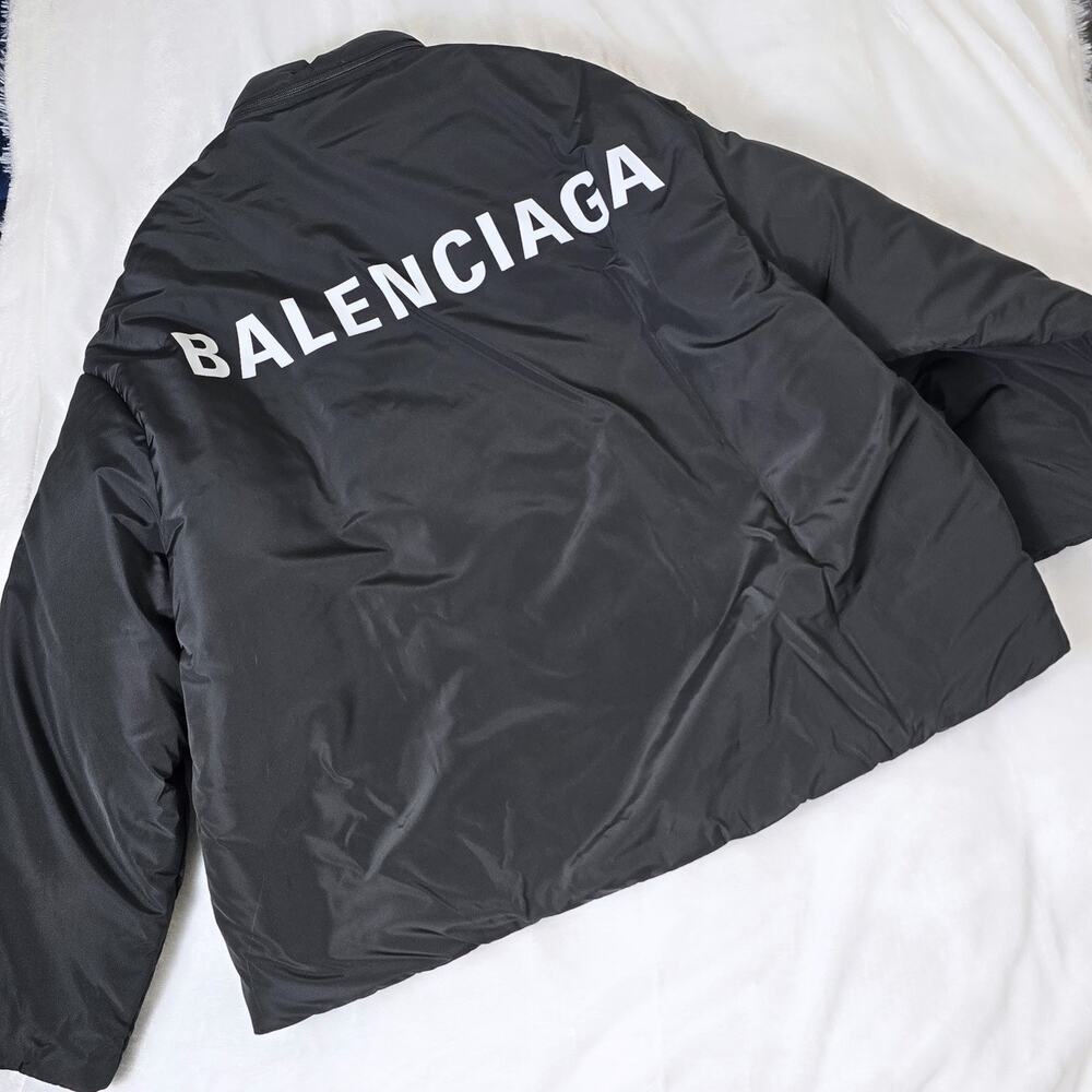 Balenciaga Technical Micro Faille Windbreaker Jacket | Size 48 (M) | NWT